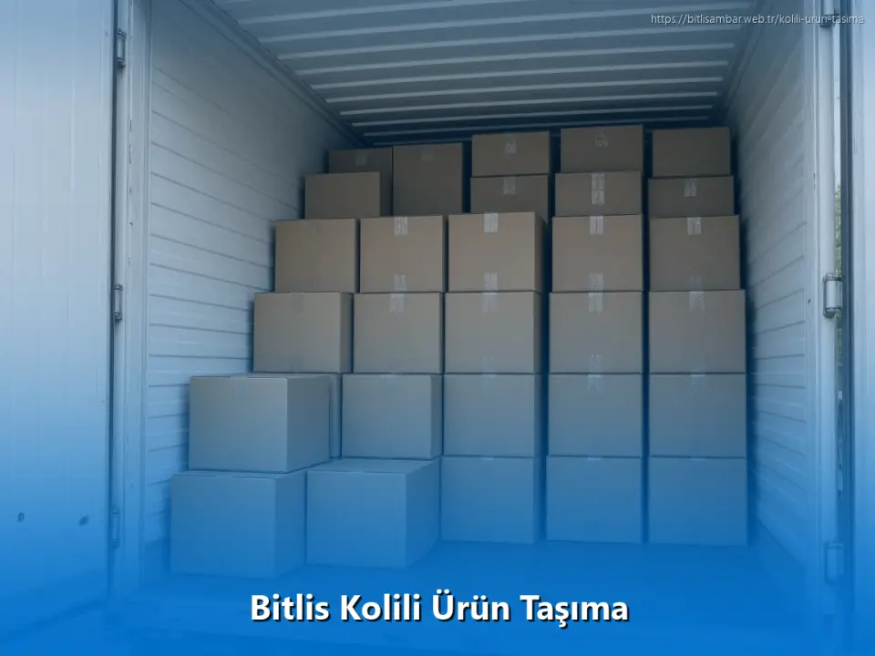 Bitlis Kolili Ürün Taşıma