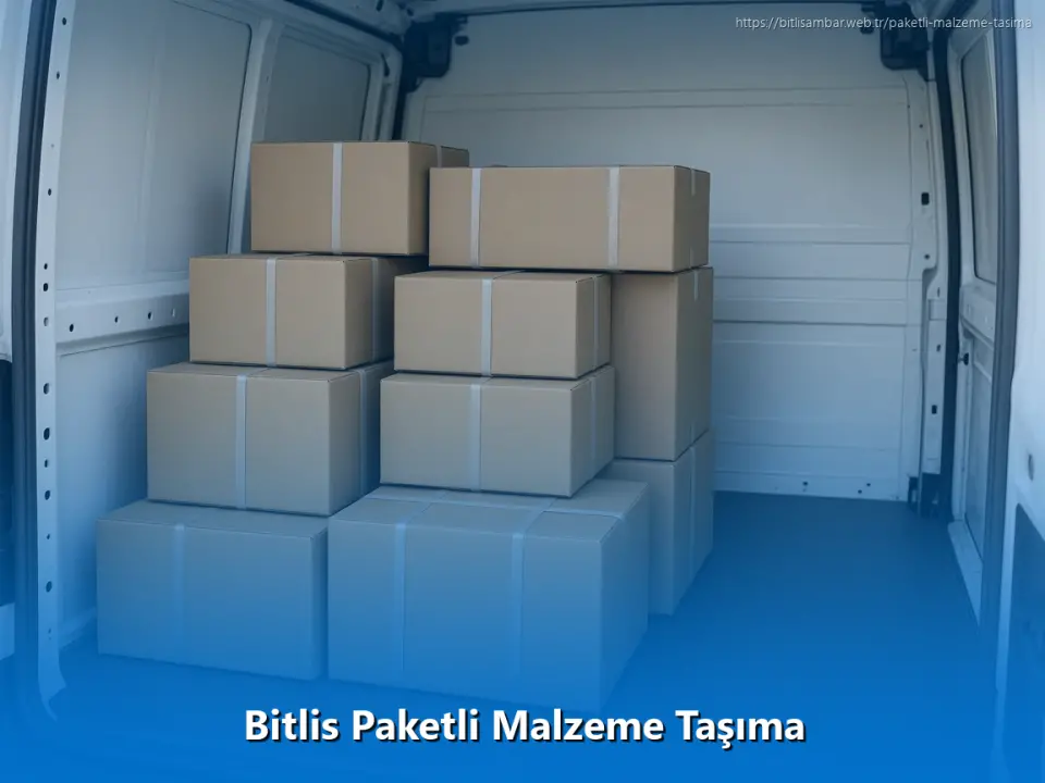Bitlis Paketli Malzeme Taşıma